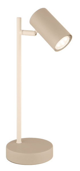 Tischleuchte ROBBY in sand aus Metall