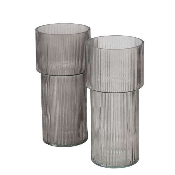 Vase RIGOS in mehrfarbig aus Glas