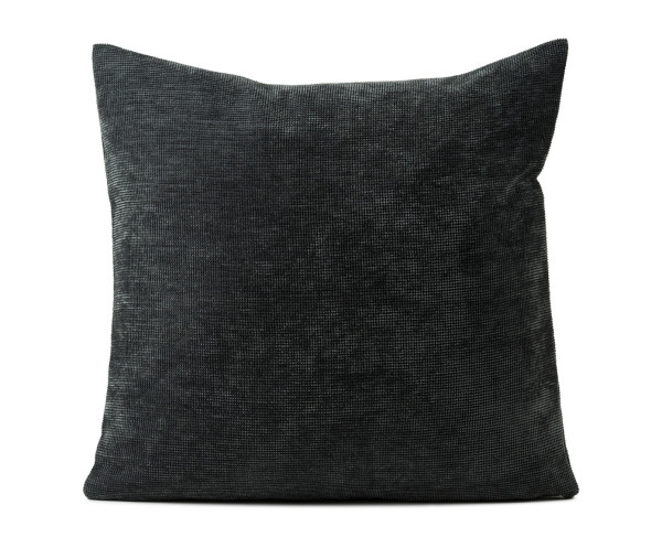 Kissen LENA schwarz in schwarz aus Polyester