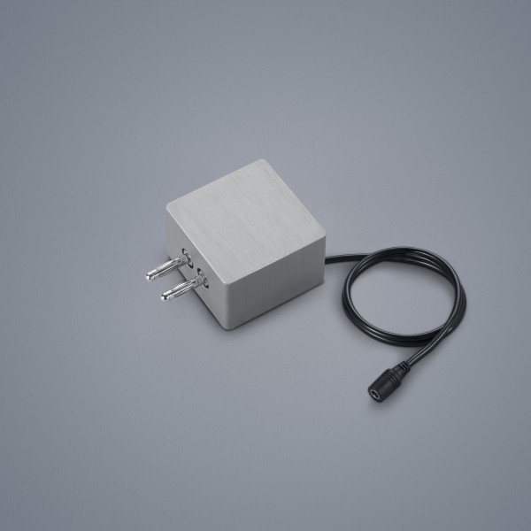 Endstück VIGO LED in Nickel aus Aluminium