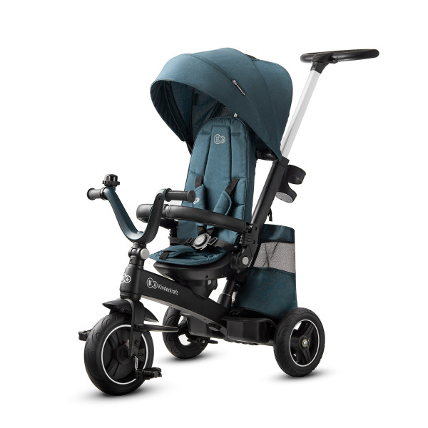 Dreirad KINDERKRAFT EASYTWIST in grün aus Materialmix