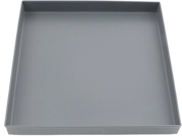 Tablett SIMPLY grau in grau aus Aluminium