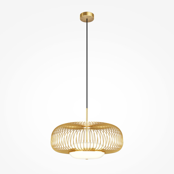 Pendelleuchte LEVITATION in messingfarben aus Metall