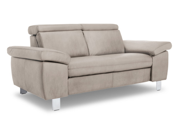Sofa 2 Sitzer vito TONGA in creme aus Stoff
