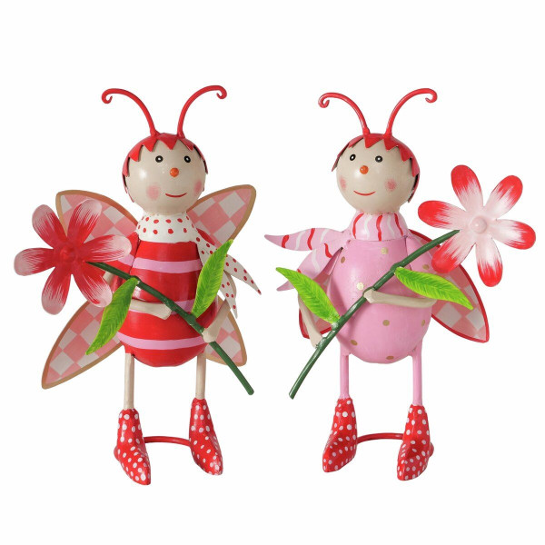 Dekofigur BINY in mehrfarbig aus Eisen