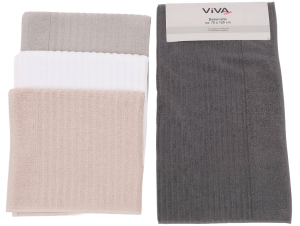 Badematte KAIRO in mehrfarbig aus Baumwolle