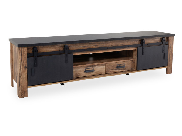 Lowboard YORK in Eiche aus Dekor