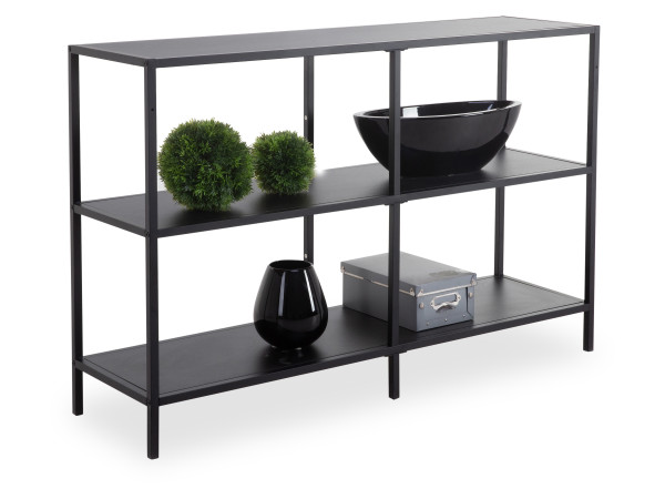 Regal HARPER ANDRADA in schwarz aus Stahl