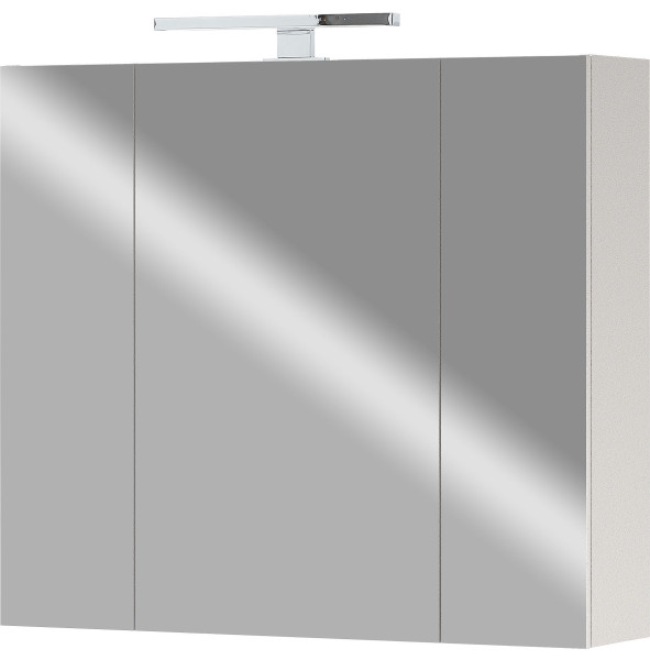 Spiegelschrank in beige aus Holz