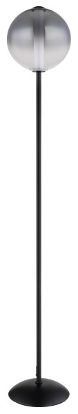 Stehleuchte LACY in schwarz aus Metall