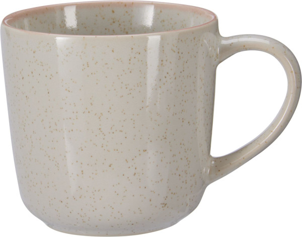 Kaffeebecher STOCKHOLM in creme aus Steinzeug