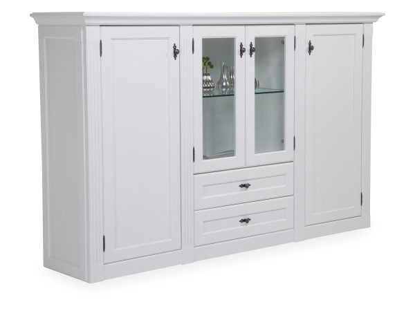 Highboard WEHRSDORFER MAISONETTE in weiß aus Lack