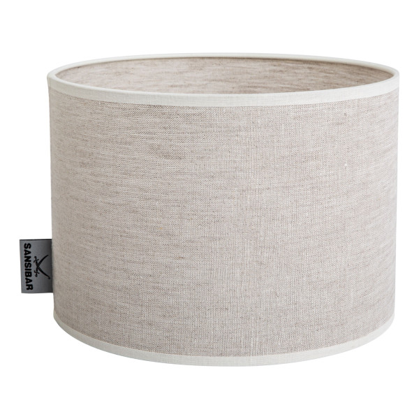 Lampenschirm SANSIBAR UTHÖRN in beige aus Leinen