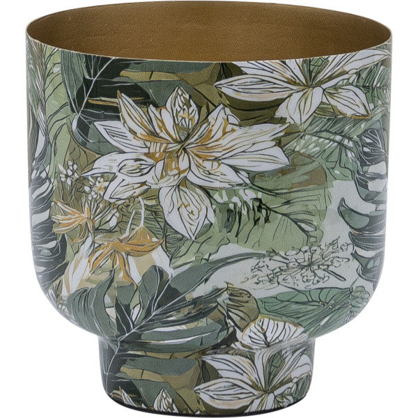 Übertopf INSTYLE in grün aus Metall