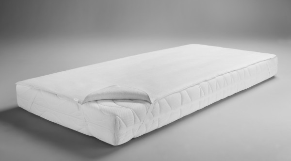 Matratzenauflage MONDO Mana in weiß aus Baumwolle