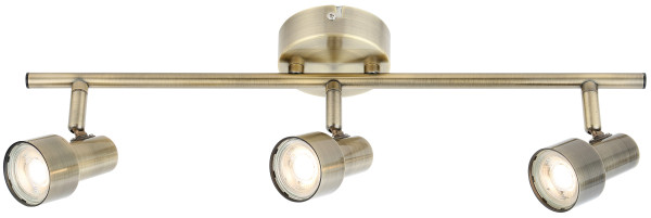 Strahler in bronzefarben aus Metall