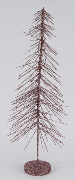 Weihnachtsbaum DRAHT in bordeaux aus Kunststoff