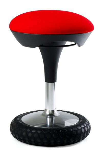 Hocker SITNESS 20 in  G21 rot aus Stoff