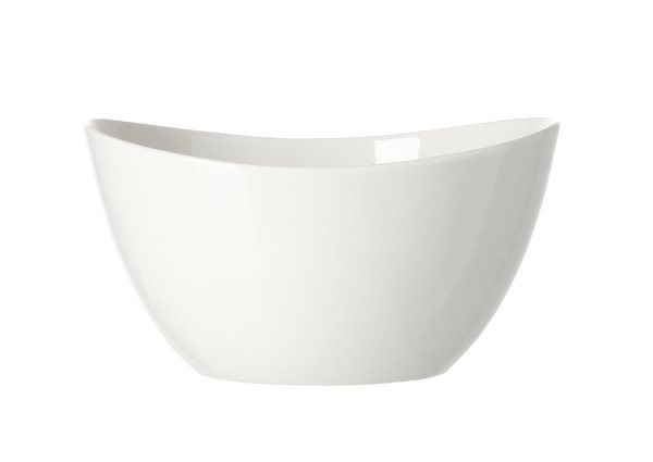 Schale BLANCA in weiß aus Porzellan