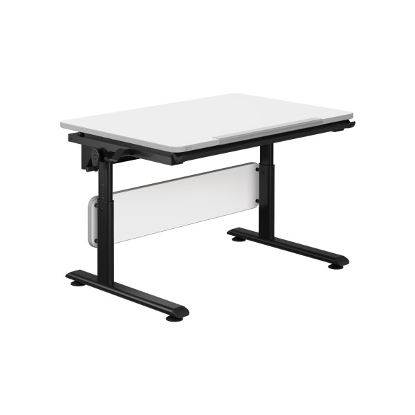 Schreibtisch PAIDI DIEGO BLACK in Kreideweiß aus Dekor