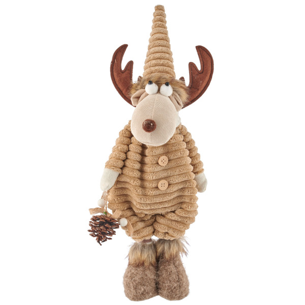 Hirsch in Mandel aus Polyester