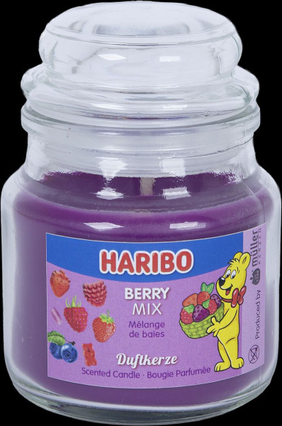 Duftkerze HARIBO BERRY MIX in lila aus Materialmix