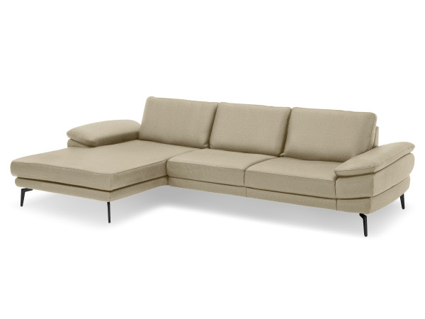 Polsterecke MONDO CIVITA in sand aus Stoff