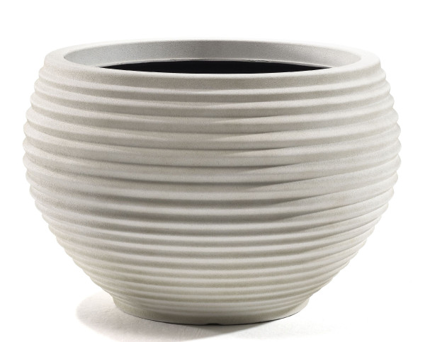 Übertopf in beige aus Polypropylen