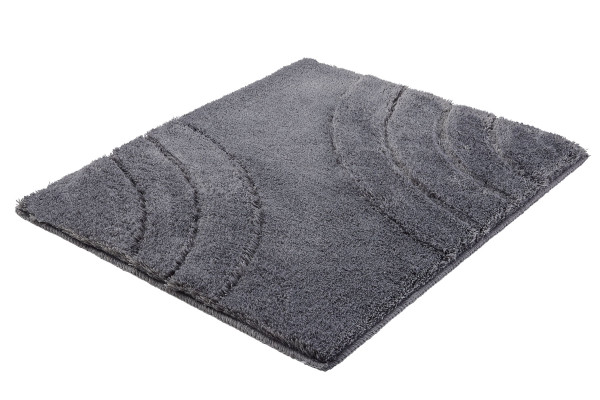 Badteppich SATURN in anthrazit aus Polyacryl