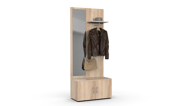 Garderobe MULTIRAUM in braun aus Dekor