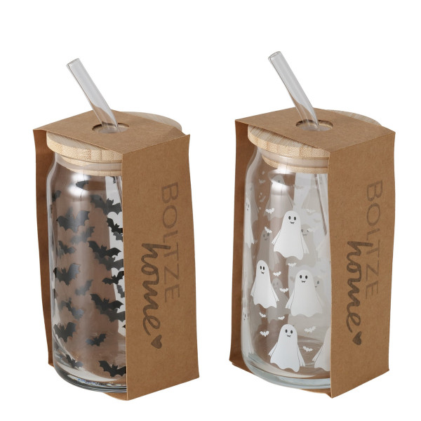 Trinkbecher GHOSTIE in mehrfarbig aus Materialmix