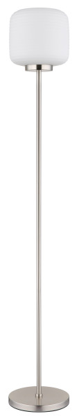 Stehleuchte KLADORA in Nickel aus Metall