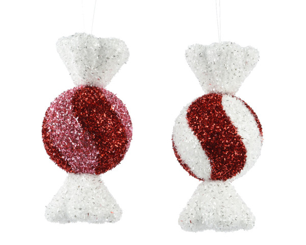 Christbaumschmuck Hänger RORY in mehrfarbig aus Kunststoff