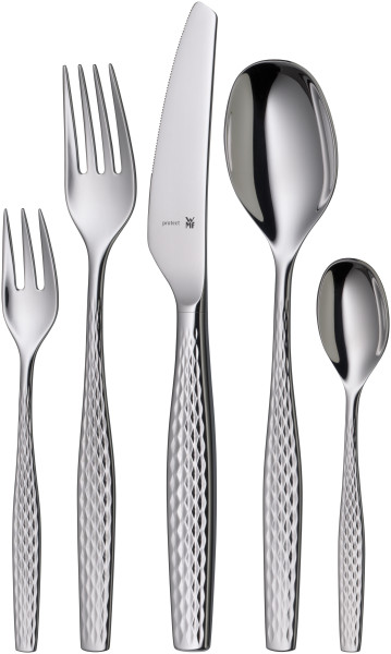 Besteckgarnitur WMF SENTIC in silberfarben aus Metall