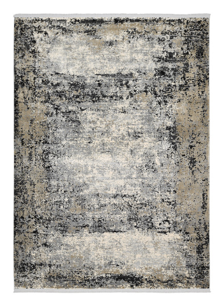 Teppich MIREVA in grau aus Mischgewebe