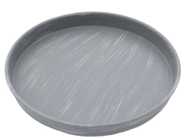 Tablett SIMPLY grau in grau aus Aluminium