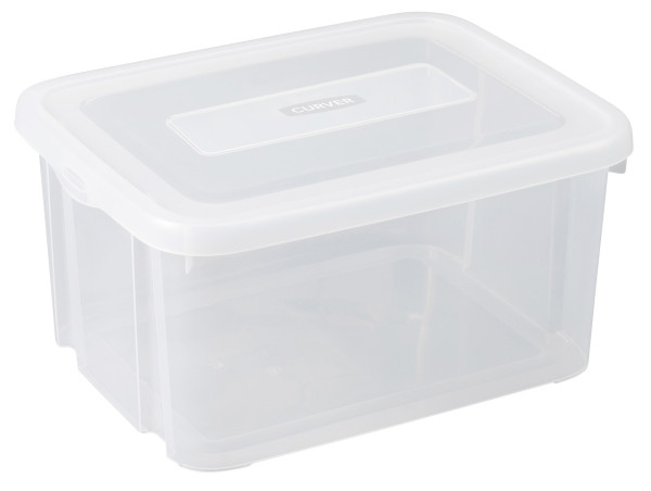 Box HANDY 25 Liter in transparent aus Polypropylen