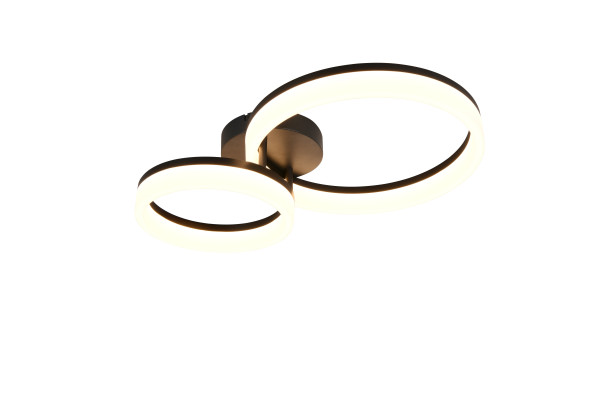 Deckenleuchte LED SCOPE in schwarz aus Kunststoff