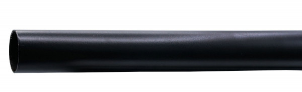Stilrohr schwarz in schwarz aus Metall