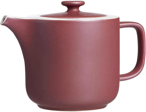 Kaffeekanne JASPER in Berry aus Steinzeug