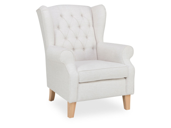Sessel SANSIBAR BINZ in beige aus Stoff