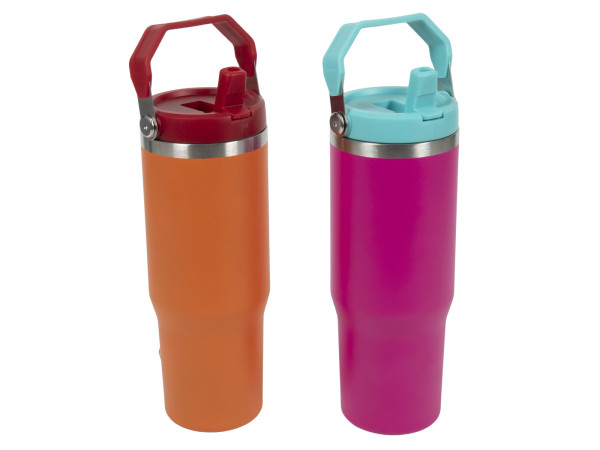 Thermobecher FLIP in mehrfarbig aus Edelstahl