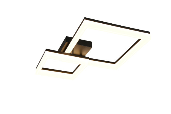 Deckenleuchte LED CAMINO in schwarz aus Kunststoff