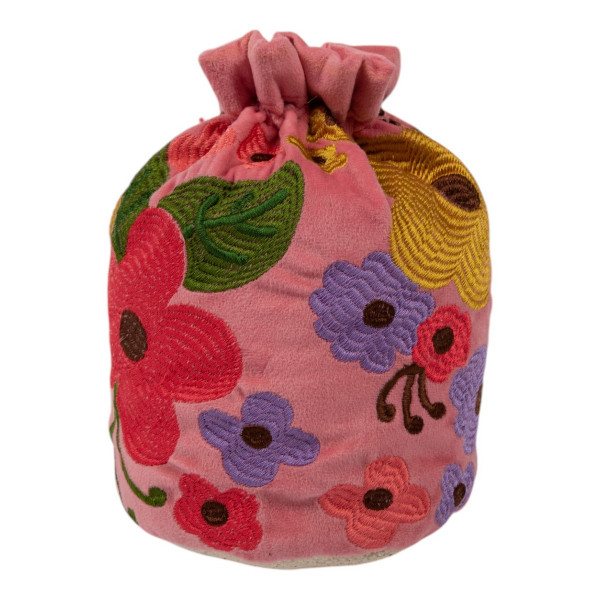 Türstopper JOY in rose aus Baumwolle