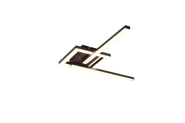 Deckenleuchte VIALE LED in schwarz aus Metall