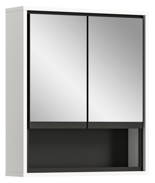 Spiegelschrank JARU in weiß aus Dekor