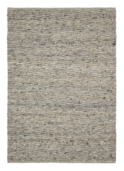 Teppich OSLO in braun/weiß aus Mischgewebe