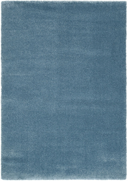 Teppich NEW VILLA MELANGE in blau aus Polypropylen