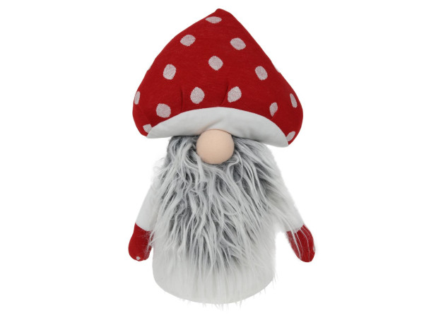 Dekofigur WICHTEL MUSHROOM in mehrfarbig aus Polyester