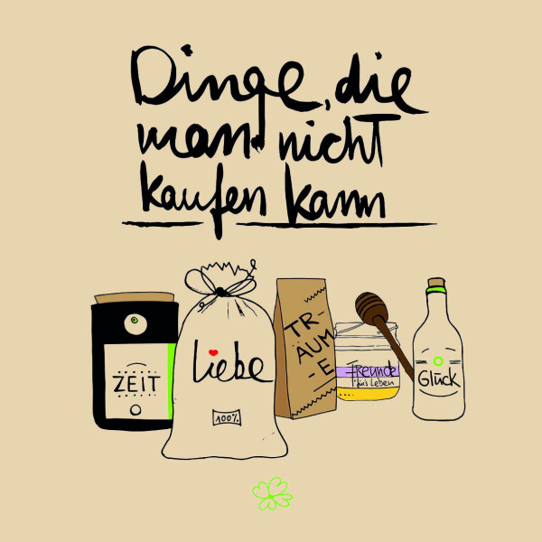 Servietten DINGE in bunt aus Papier